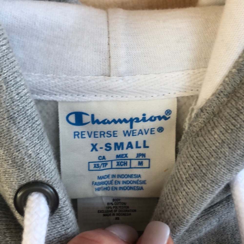 Champion Cropped Hoodie, NWT - Picture 6 of 8